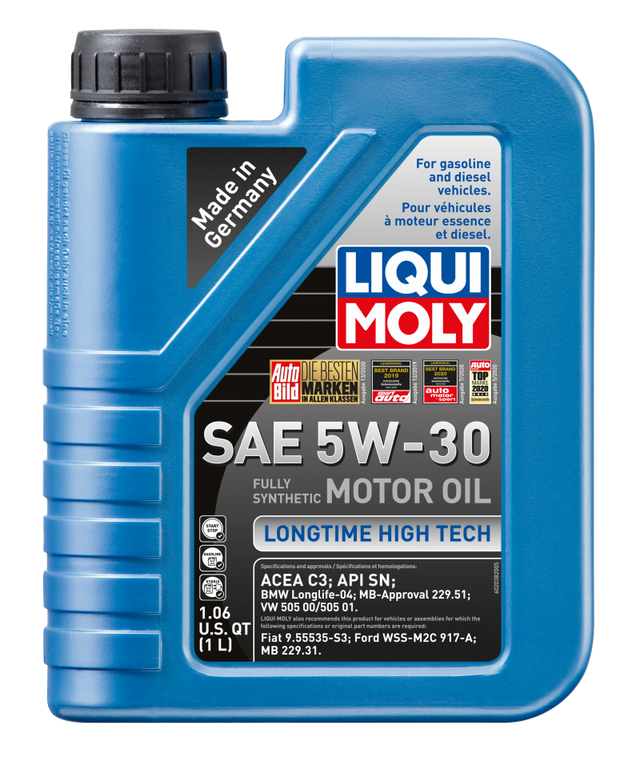 LIQUI MOLY 1L Longtime High Tech Motor Oil SAE 5W30 - RPL Performance