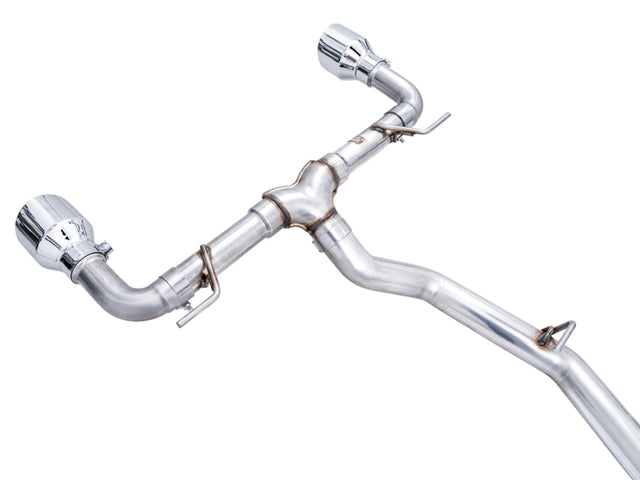 AWE Subaru BRZ/ Toyota GR86/ Toyota 86 Track Edition Cat-Back Exhaust- Chrome Silver Tips - RPL Performance