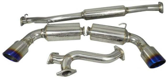 Injen 13-20 Subaru BRZ/Toyota 86 2.0L 4cyl SS CB Exhaust w/ Dual Injen Embossed Muffler - RPL Performance
