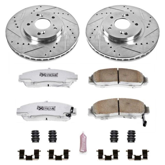Power Stop 01-03 Acura CL Front Z26 Street Warrior Brake Kit - RPL Performance