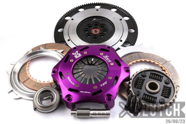 XClutch 97-01 Acura Integra RS 1.8L 7.25in Twin Sprung Ceramic Clutch Kit - RPL Performance