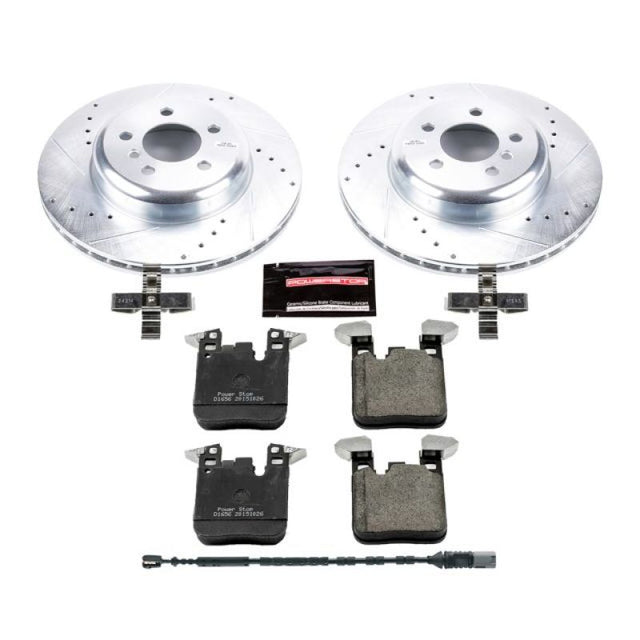 Power Stop 16-18 BMW 320i xDrive Rear Z23 Evolution Sport Brake Kit - RPL Performance