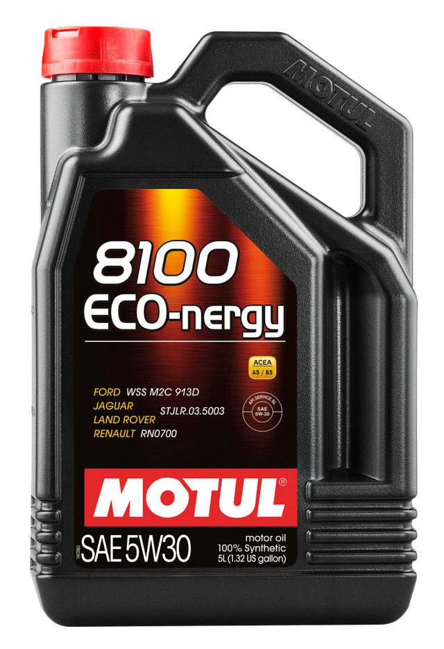 Motul 5L Synthetic Engine Oil 8100 5W30 ECO-NERGY - Ford 913C - RPL Performance