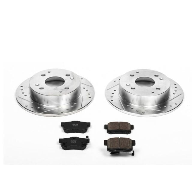 Power Stop 98-99 Acura CL Rear Z23 Evolution Sport Brake Kit - RPL Performance