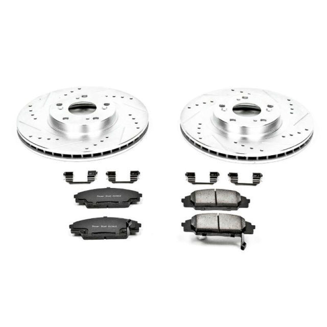 Power Stop 02-06 Acura RSX Front Z23 Evolution Sport Brake Kit - RPL Performance