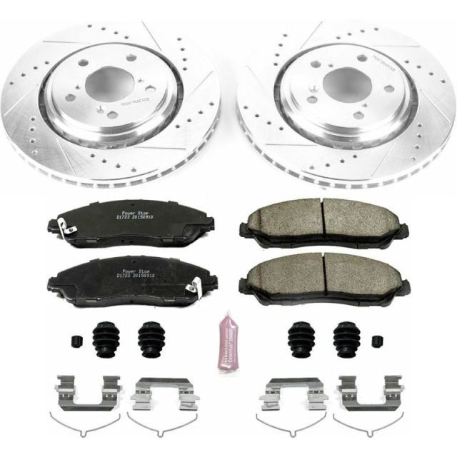 Power Stop 17-19 Acura MDX Front Z23 Evolution Sport Brake Kit - RPL Performance