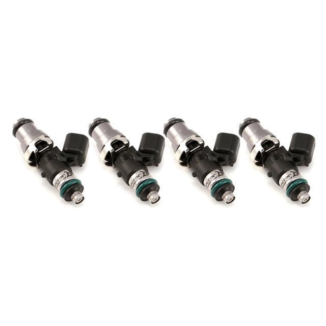 Injector Dynamics 1340cc Injectors - 48mm Length - 14mm Grey Top - 14mm Lower O-Ring (Set of 4) - RPL Performance