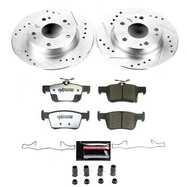 Power Stop 20-22 Honda Civic Rear Z26 Street Brake Kit - RPL Performance