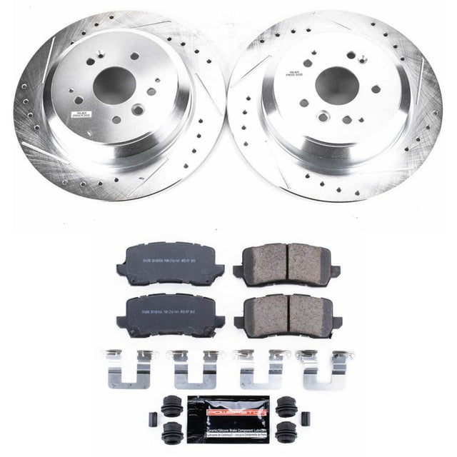 Power Stop 17-19 Acura MDX Rear Z23 Evolution Sport Brake Kit - RPL Performance