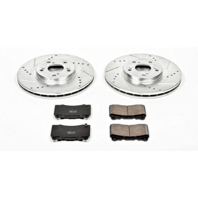 Power Stop 04-08 Acura TL Front Z23 Evolution Sport Brake Kit - RPL Performance