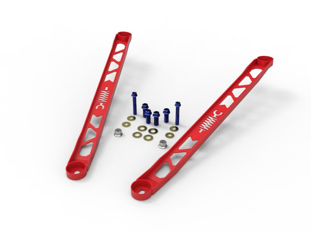 aFe CONTROL 304 Stainless Steel Front Suspension Strut Brace Red - Toyota GR Supra (A90) 20-21 - RPL Performance