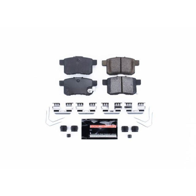 Power Stop 11-14 Acura TSX Rear Z23 Evolution Sport Brake Pads w/Hardware - RPL Performance