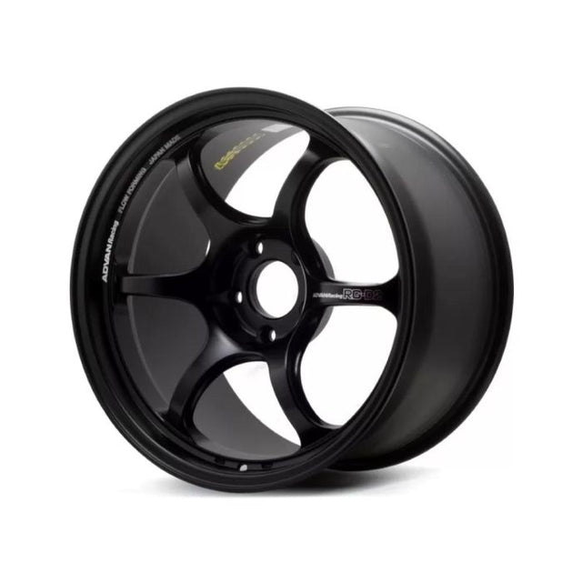 Advan RG-D2 16x7.0 +42 4-100 Semi Gloss Black Wheel