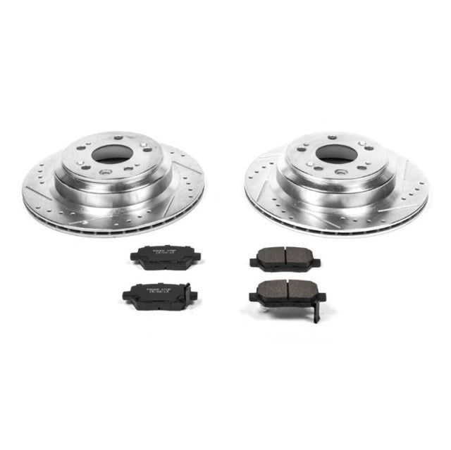 Power Stop 05-12 Acura RL Rear Z23 Evolution Sport Brake Kit - RPL Performance