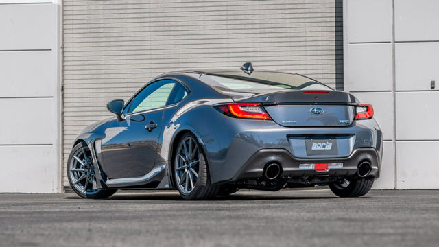 Borla 22-23 Subaru BRZ/Toyota GR86 2.4L RWD AT/MT S-Type Catback Exhaust - Black Chrome Tips - RPL Performance