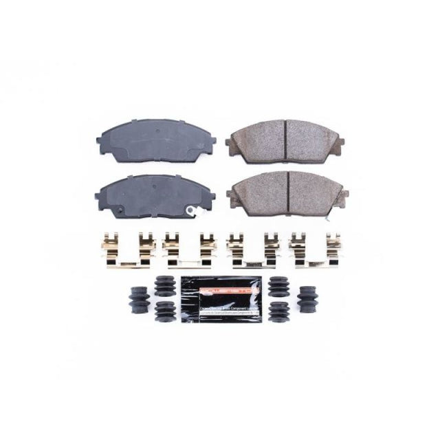 Power Stop 90-91 Honda Civic Front Z23 Evolution Sport Brake Pads w/Hardware - RPL Performance