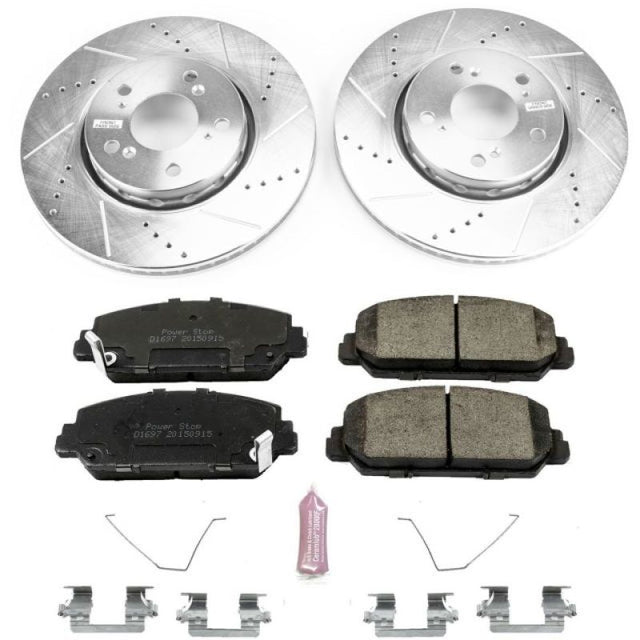 Power Stop 14-19 Acura RLX Front Z23 Evolution Sport Brake Kit - RPL Performance