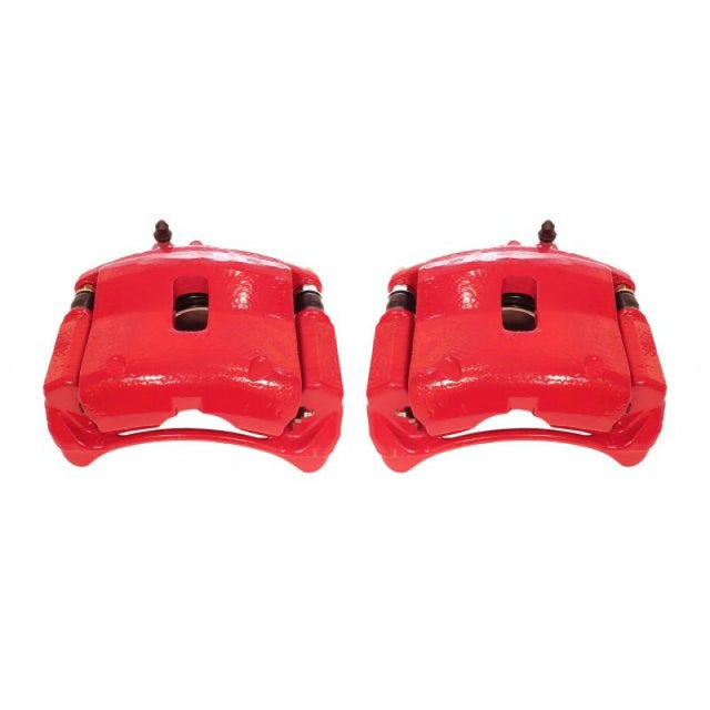 Power Stop 01-02 Acura MDX Front Red Calipers w/Brackets - Pair - RPL Performance