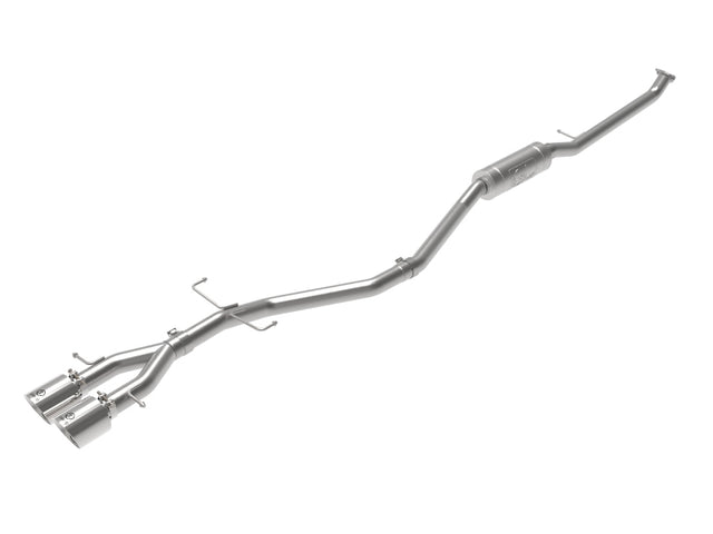 aFe Takeda 2.5in 304SS Cat-Back Exhaust System 17-20 Honda Civic SI Coupe L4-1.5L (t) - Polished Tip - RPL Performance