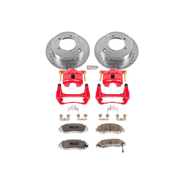 Power Stop 98-99 Acura CL Front Z26 Street Warrior Brake Kit w/Calipers - RPL Performance