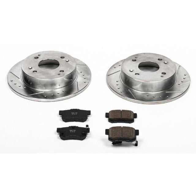Power Stop 1997 Acura CL Rear Z23 Evolution Sport Brake Kit - RPL Performance