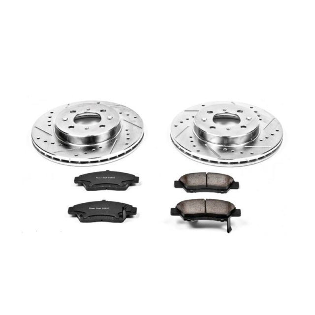 Power Stop 09-14 Honda Fit Front Z23 Evolution Sport Brake Kit - RPL Performance