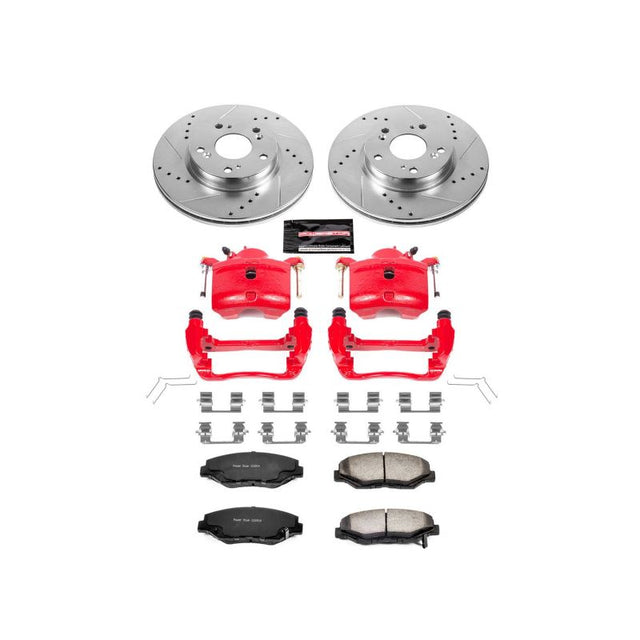 Power Stop 2013 Acura ILX Front Z36 Truck & Tow Brake Kit w/Calipers - RPL Performance