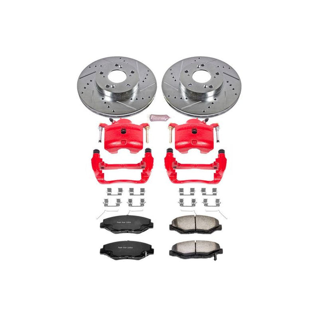 Power Stop 14-15 Acura ILX Front Z36 Truck & Tow Brake Kit w/Calipers - RPL Performance