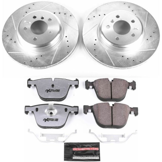 Power Stop 11-15 BMW 740i Rear Z26 Street Warrior Brake Kit - RPL Performance