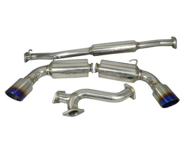 Injen 13-20 Subaru BRZ/Toyota 86 2.0L 4cyl SS CB Exhaust w/ Dual Injen Embossed Muffler - RPL Performance