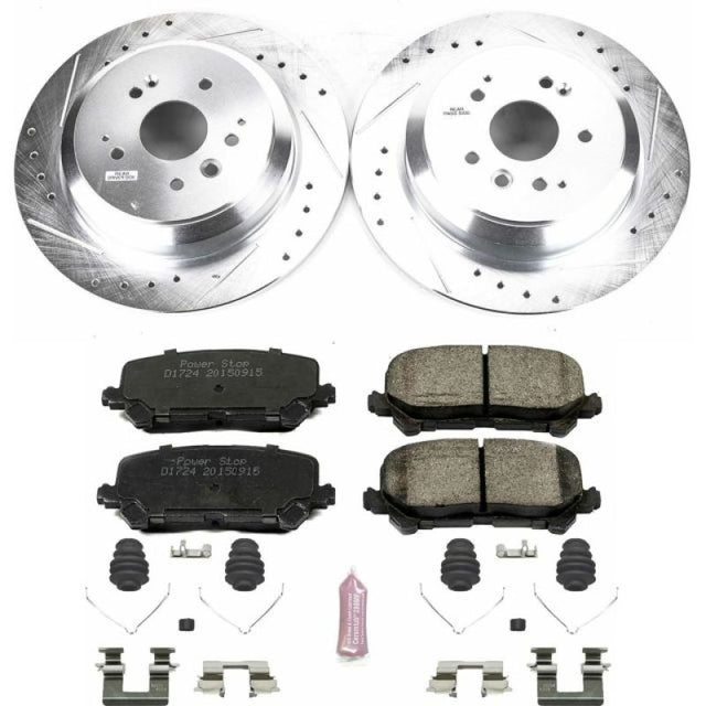 Power Stop 14-16 Acura MDX Rear Z23 Evolution Sport Brake Kit - RPL Performance