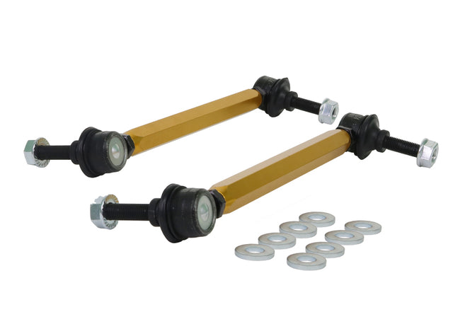 Whiteline Universal Swaybar Link Kit-Heavy Duty Adjustable 10mm Ball/Ball Style - RPL Performance