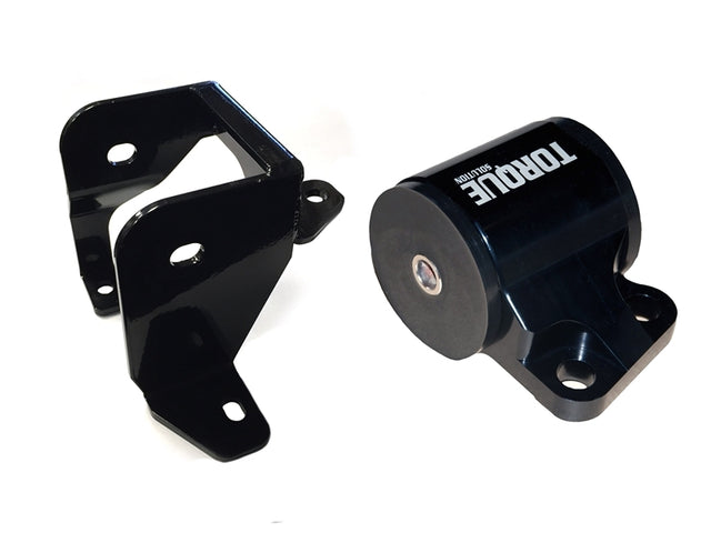Torque Solution Billet Aluminum Left Engine Mount (2 Bolt): 96-00 Honda Civic EK B/D-Series - RPL Performance