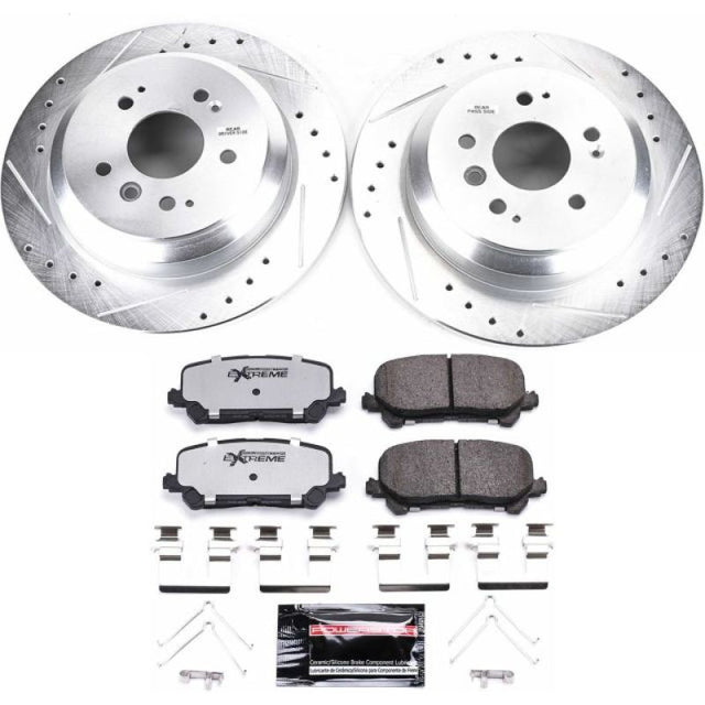 Power Stop 16-19 Honda Pilot Rear Z36 Truck & Tow Brake Kit - RPL Performance