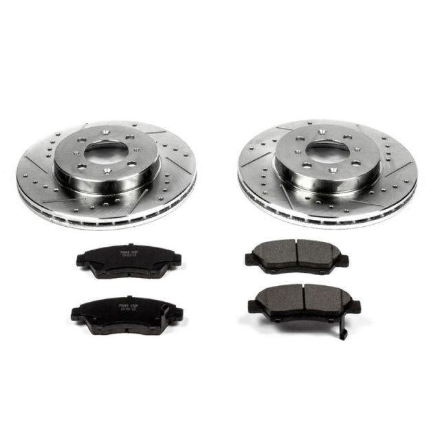 Power Stop 03-05 Honda Civic Front Z23 Evolution Sport Brake Kit - RPL Performance