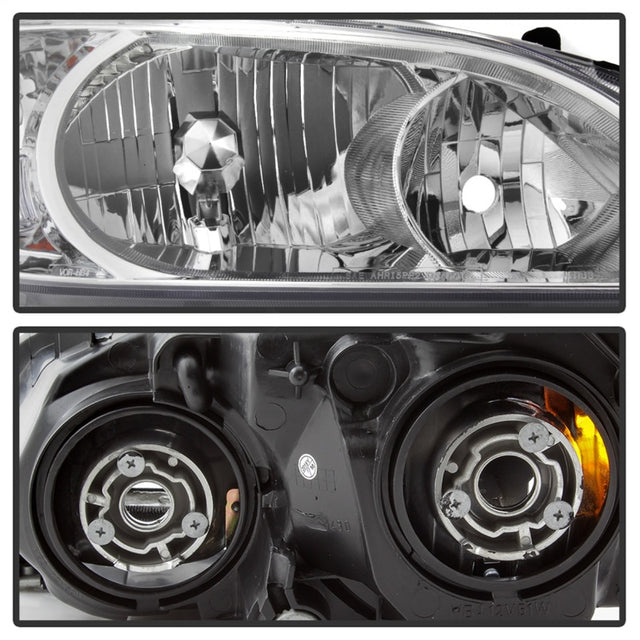 xTune 04-05 Honda Civic (Excl Hatchback/Si) OEM Style Headlights - Chrome (HD-JH-HC04-4D-AM-C) - RPL Performance