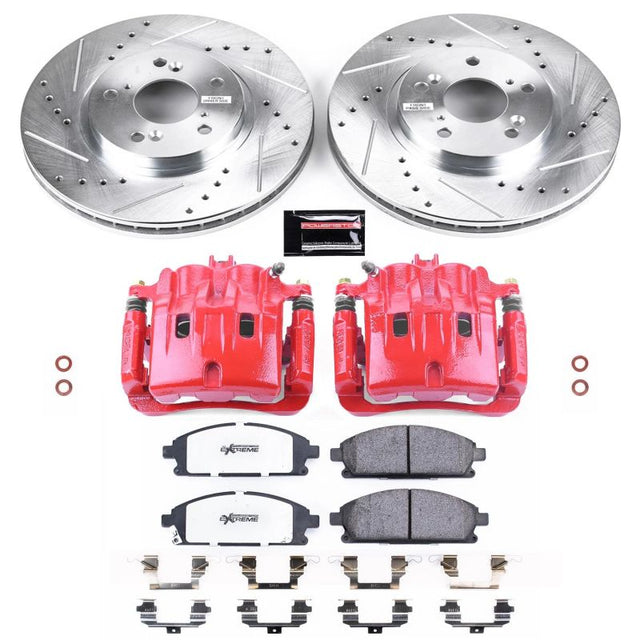 Power Stop 03-06 Acura MDX Front Z36 Truck & Tow Brake Kit w/Calipers - RPL Performance