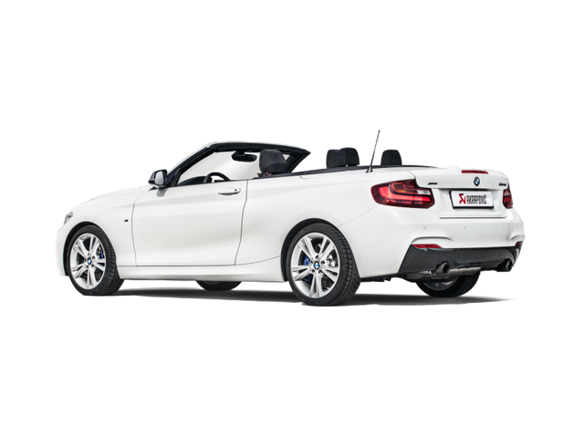 Akrapovic 16-17 BMW M240i (F22 F23) Evolution Line Cat Back (SS) w/ Carbon Tips (Req. Link Pipe) - RPL Performance