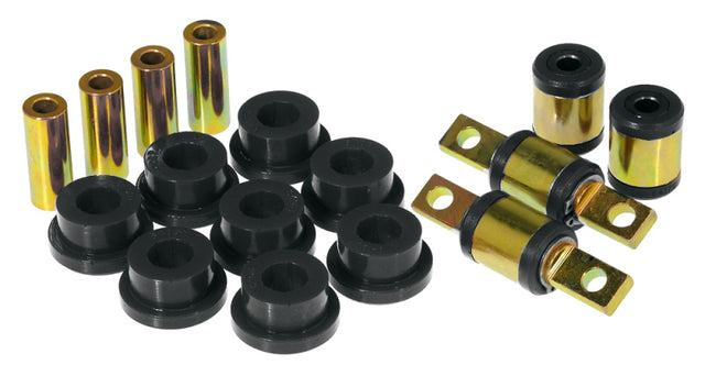 Prothane 90-00 Acura Integra Rear Upper/Lower Control Arm Bushings - Black - RPL Performance