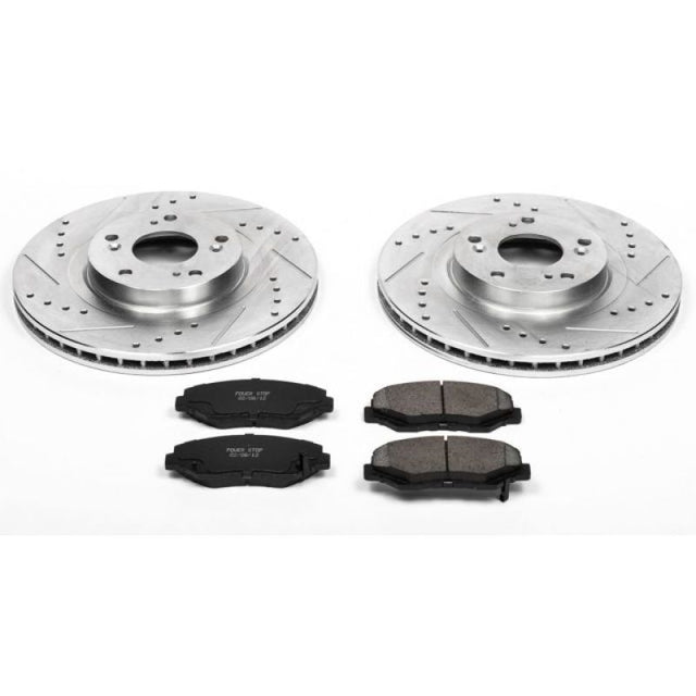 Power Stop 13-15 Acura ILX Front Z23 Evolution Sport Brake Kit - RPL Performance