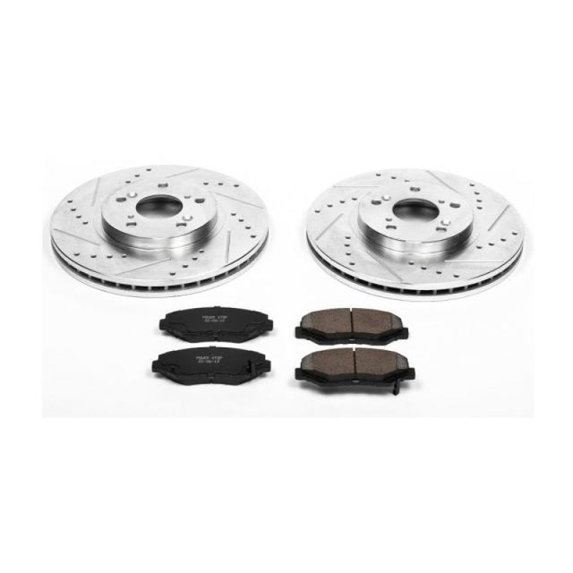 Power Stop 03-08 Honda Pilot Front Z23 Evolution Sport Brake Kit - RPL Performance
