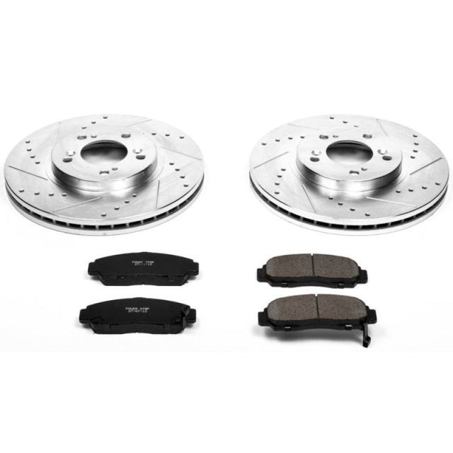 Power Stop 99-04 Acura RL Front Z23 Evolution Sport Brake Kit - RPL Performance