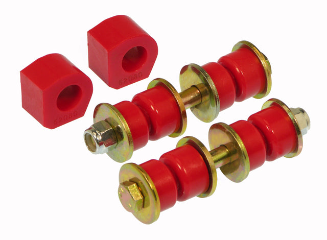 Prothane 84-87 Honda Civic Front Sway Bar Bushings - 16mm - Red - RPL Performance