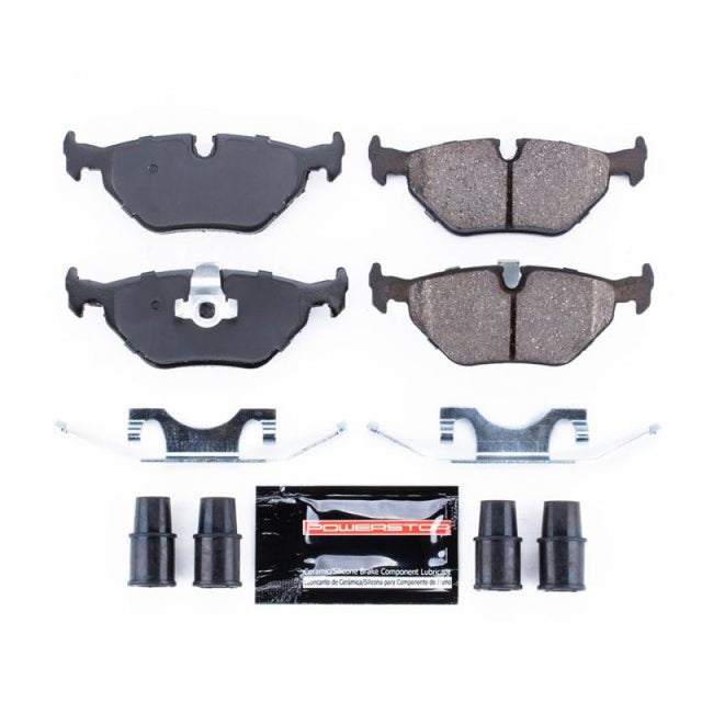 Power Stop 01-02 BMW 525i Rear Z23 Evolution Sport Brake Pads w/Hardware - RPL Performance