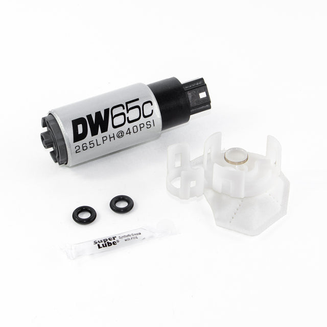 DeatschWerks 265 LPH Compact In-Tank Fuel Pump w/ Set Up Kit 08-15 Mitsu EVO X, 06-13 MazdaSpeed 3/6 - RPL Performance