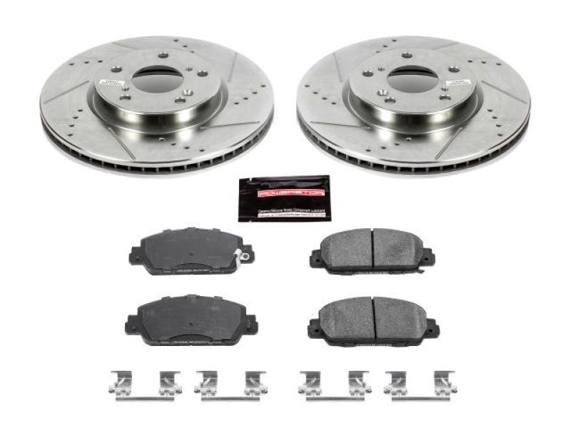Power Stop 13-19 Honda Accord Front Z23 Evolution Sport Brake Kit - RPL Performance