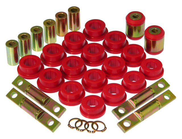 Prothane 01-02 Honda Civic Rear Control Arm Bushings - Red - RPL Performance