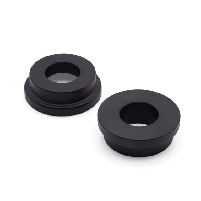 BLOX 2-Piece Billet Aluminum Solid Shifter Bushing B-Series Transmissions - Black - RPL Performance