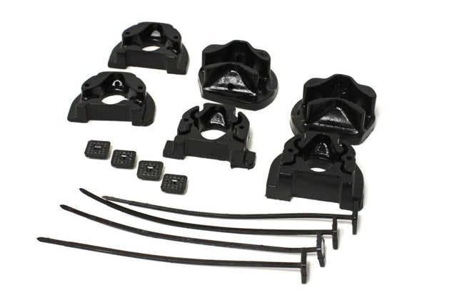 Energy Suspension 92-00 Honda Civic (Except 99-00 Si) / 93-97 Del Sol Black Motor Mount Inserts (Man - RPL Performance