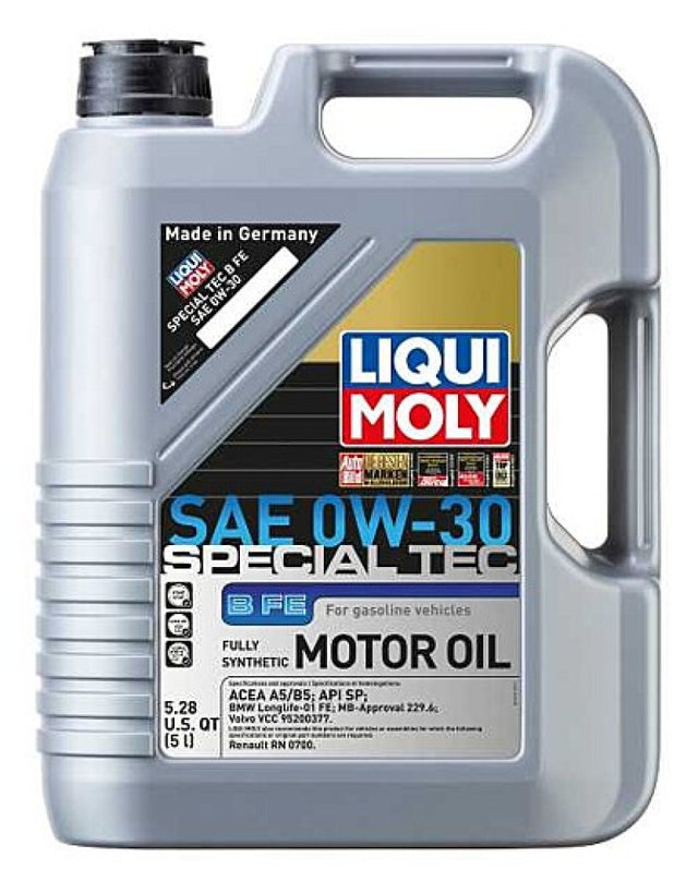 LIQUI MOLY 5L Special Tec B FE Motor Oil SAE 0W30 - RPL Performance